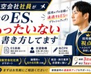 エントリーシート・志望動機の添削サポートをします 【航空会社社員が添削】通過率が上がる内容へブラッシュアップ イメージ1