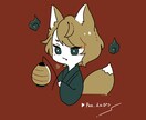シンプルでおしゃれ、可愛い！ゆるいアイコン描きます アイコン以外(動画のサムネイル等)もご相談ください イメージ1