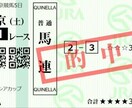 競馬では絶対はありませんが、儲ける事は出来ます １日数レースに絞り、的中確率の高い軸馬を導き出します。 イメージ1