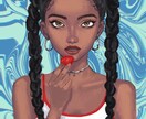 人物イラスト作成します 厚塗り調の個性的なイラスト*サムネイルやジャケットに イメージ3