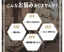 飲食店向けポスターを制作します お店の魅力が伝わるポスターをご提案 イメージ4