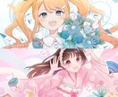 かわいい1枚絵制作します サムネイルや動画内のイラストなどに！ イメージ3
