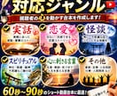 実話・恋愛・怪談の台本作成します SNS向け感情を動かす短編台本作成 イメージ8