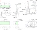 ショーケース対面タイプの実施図を販売しています サイズ変更だけで時間短縮！人件費削減！即時対応可能な図面販売 イメージ2