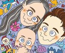 特別な日を彩るウェルカムボード描きます お持ちの写真でイラストかきます イメージ1
