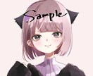 SNSアイコン制作します 可愛い女の子のイラスト描きます イメージ3