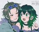 TRPG・配信用の立ち絵イラストを制作します 創作キャラ・探索者・配信活動に。全身・透明背景・表情差分OK イメージ1