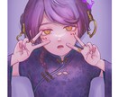 雰囲気あるイラスト描きます SNSアイコンや動画、キャス等のサムネを必要とされてる方へ イメージ6