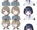 TRPGやココフォリアで使える立ち絵を制作します 急ぎでの制作希望の方、安く制作してほしい方向けです！ イメージ1