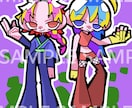 目を引く！ポップなデフォルメアイコン描きます カラフルでSNSアイコンに映えます！ イメージ9