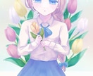 ご希望に添えて一枚絵を制作いたします 動画用やグッズなど！商品利用可能 イメージ4