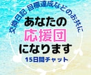 １５日間毎日あなたの傍にいます ダイエット達成の為、糖尿病食の管理、交換日記等使い方は自由♡ イメージ1