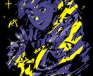 アーティスティックで目を引くイラストを作成します 1部除き一律3000円で各種形態のイラストを提供します イメージ8