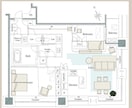 レイアウト作成｜間取り図から家具配置を作ります 600件以上担当した建築士が、家具を配置したレイアウトを作成 イメージ3