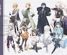 男の子アイコン/イラスト描きます Vtuber立ち絵/TRPG/配信者のイメ絵お任せあれ！ イメージ4