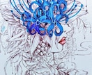 オリジナル作品の絵を描きます 綺麗な色鮮やかな絵を描きます！！ イメージ1