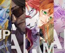 湿度の感じられる一枚絵の制作承ります 耽美、アンティーク調のイラストお任せください！ イメージ3