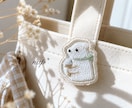 大切な【うちの子】ビーズ刺繍ブローチを制作します やさしい雰囲気で、世界にひとつのブローチをお作りします イメージ5