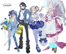 デザイン豊かな立ち絵を描きます あなたの「このキャラクターでプレイしたい！」をお手伝い イメージ6
