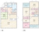 ネットやファクトに使いやすい間取図を作ります 【翌日納品可】ちょうど良いデザインの間取図です イメージ7