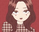 可愛い女の子アイコン描きます オシャレで可愛いあなただけのアイコンを！ イメージ1