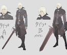 キャラクターの作成いたします 男女からクリーチャー・メカまで対応 イメージ7