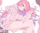 歌ってみた、サムネ、一枚絵等のイラスト描きます 商用無料！動画/配信/アイコン/グッズ/立ち絵 イメージ1