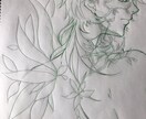 水彩色鉛筆でイラスト描きます 水彩色鉛筆特有の淡い色を出します！ イメージ5