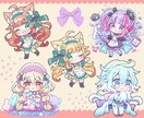 かわいいミニキャライラストを制作します 動画やグッズなどに使える、かわいいミニキャラをお描きします♪ イメージ6