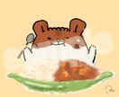 あなたとあなたの好きな人や動物を描きます 恋人と、家族と、ペットと、一緒に絵の中で過ごしませんか？♪ イメージ9
