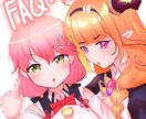 オリジナル/二次創作　SNS向けアイコン描きます SNSやブログ向けのキャラクターアイコンを製作いたします！ イメージ10