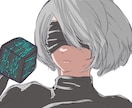 透明感あるイラスト制作致します 縦横自由、キャラ自由のイラスト制作致します。 イメージ3