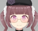 可愛い系の女の子キャラを描きます 配信用・SNSアイコン・サムネ・グッズ用途、色々自由! イメージ5