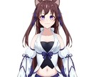 キャラデザ✧等身やSDなどお描きします 立ち絵、ソーシャルゲーム風等のキャラデザを致します。 イメージ3