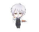 彩度高めの目を引くイラスト描きます アイコン、サムネ、歌ってみた、立ち絵、ミニキャラ、ヘッダー イメージ10