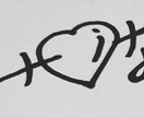 手書き！名前で"可愛い"オリジナルサイン考えます プリクラの落書きにオススメ☆自分の目印に持ち物に書いても◎ イメージ2