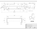 手書き図面→2D CAD化トレース代行します 図面のデジタル化(トレース)はお任せください。 イメージ1