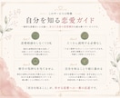 算命学|あなたの恋愛の取扱説明書を作ります 生年月日から、恋愛するときのあなたを5つの角度で読み解きます イメージ3