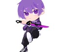 商用無料！かわゆいミニキャラお描きします グッズ制作や配信などに！お気軽にご相談ください。 イメージ2
