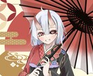 可愛くて目立つキャラクターイラスト描きます サムネイル、アイコン、立ち絵など様々な用途に使えます イメージ1
