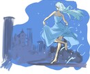 ちょっとした風景や雰囲気などを描きます 企業向けのイラスト、CDジャケットなど幅広く使えるイラスト！ イメージ3