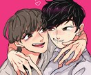 ポップで可愛いイラスト描きます 少年からお兄さんキャラはお任せください！ イメージ1