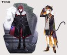 立ち絵などのイラスト描きます キャラデザ立ち絵アイコンなんでも対応します！ イメージ3