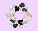 商用可◎可愛い系のイラスト等、高品質の絵を描きます 著作権譲渡可能、グッズにもご利用可能です！(別途オプション) イメージ3