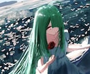 オリジナルキャラクターで一枚絵を描きます あなただけのオリジナルキャラクターを一枚絵にします。 イメージ2