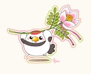 写真からまるかわいいキャラクターのイラスト描きます 可愛く癒されイラストを作成いたします！アイコン１つプレゼント イメージ7