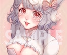 厚塗りでかわいい一枚イラストを制作します サムネなど様々な用途に使える1枚イラストを制作します！ イメージ3