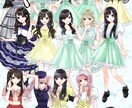 IRIAM向け立ち絵制作します 立ち絵イラストのデザイン、制作をいたします。 イメージ4