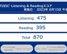 TOEIC L&Rの勉強補助を行います 700点までのスコアを目標にしておられる方！ イメージ1