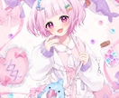 目を引く可愛いイラストをお届けします ふんわりとした可愛い塗りが得意です イメージ3